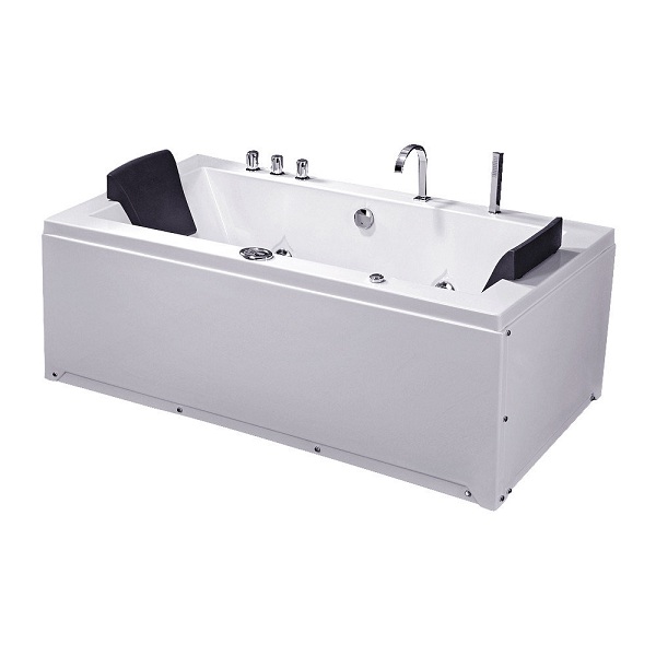 Гидромассажная ванна IRIS TLP-658 New с гидро-аэромассажем, 180 Х 90 Х 76 см 