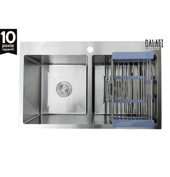 Кухонная мойка Galati Arta U-730DN 780x480x230 + корзина 3516