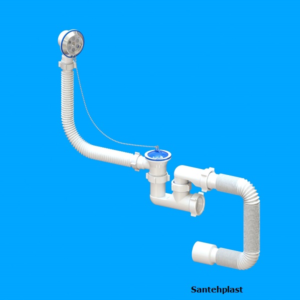 Сифон для ванн и душевых поддонов Santehplast SVD- 03