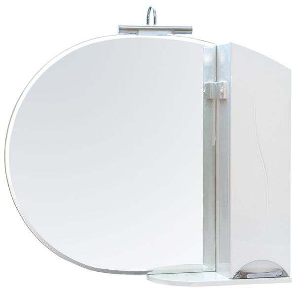Зеркало Аква Родос Глория 95 см с подсветкой и пеналом L/R АР0002088 АР000040277