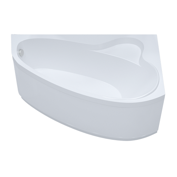 Ванна асимметричная Triton Пеарл-Шелл 160х104 левая / правая каркас + панель + слив